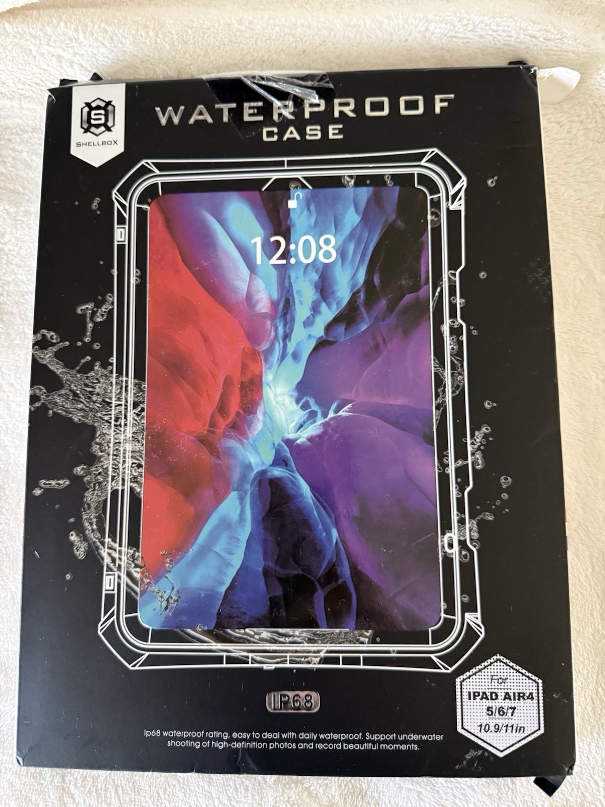 Shellbox Waterproof Shockproof Case for iPad Air 4 5 6 7 10.9/11in Drop Tested