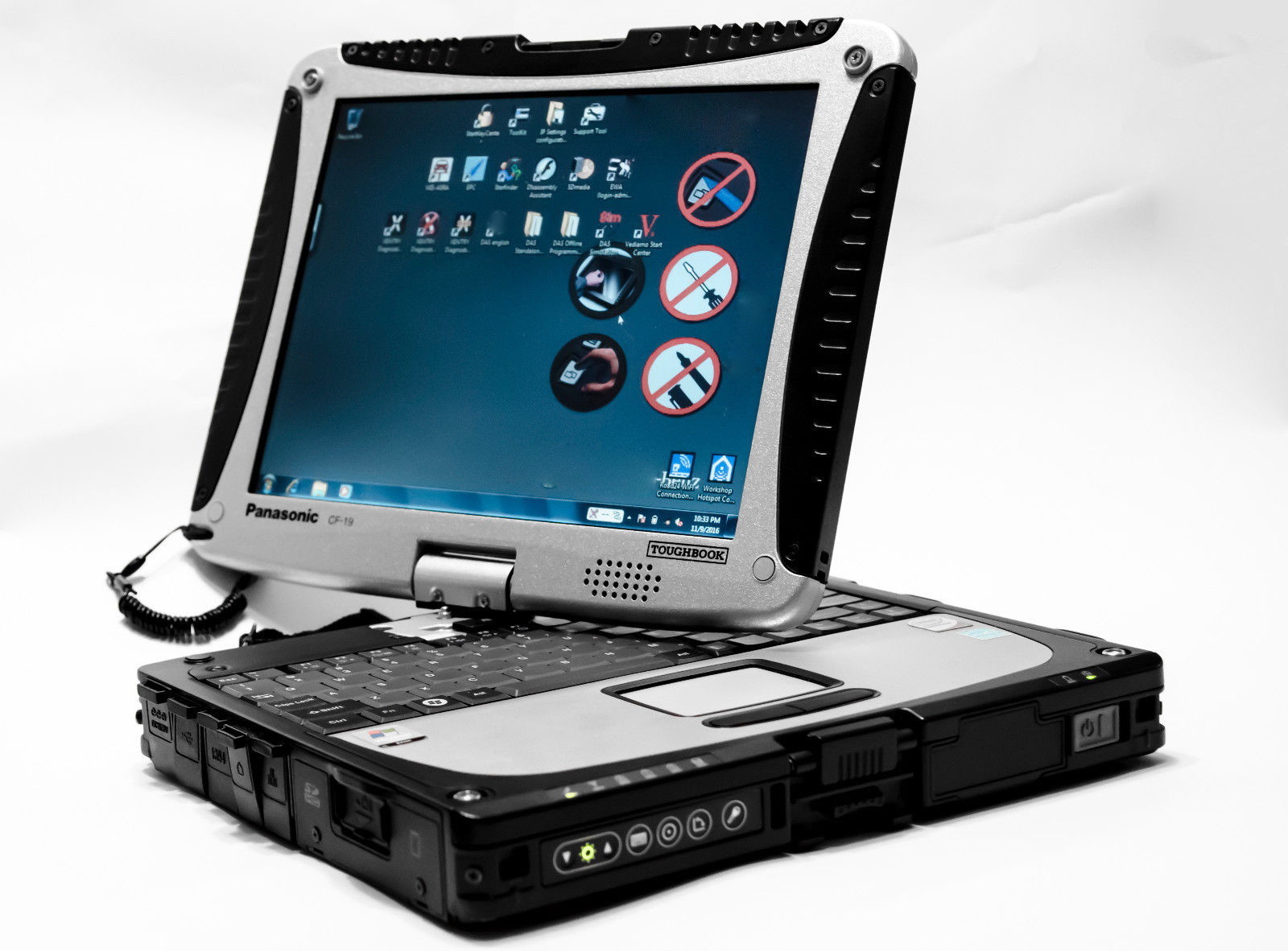 Panasonic Toughbook CF-19 i5 + DAS XENTRY SSD 09.2022 for MB Star C4 Monaco
