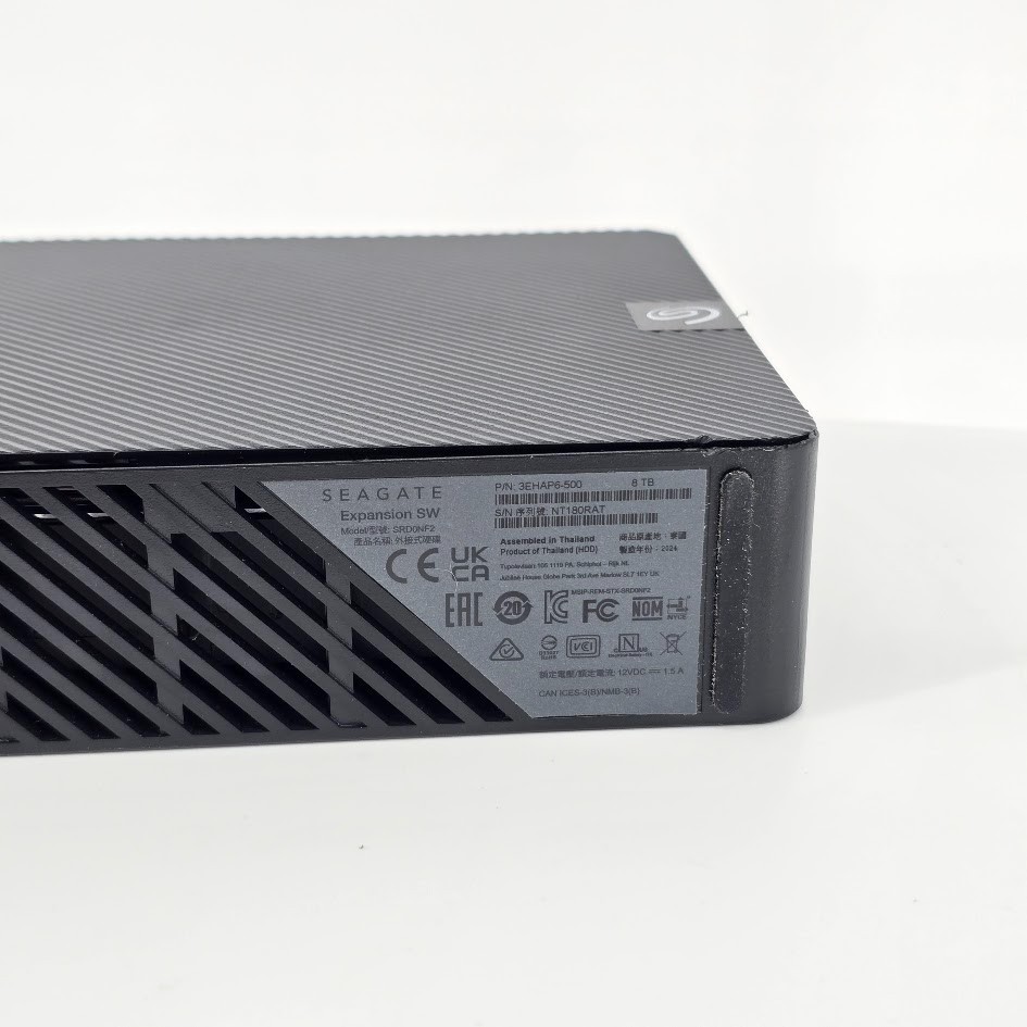 Seagate Expansion Desktop Hard Drive 8TB STKP8000400 [NO ACCESSORIES]