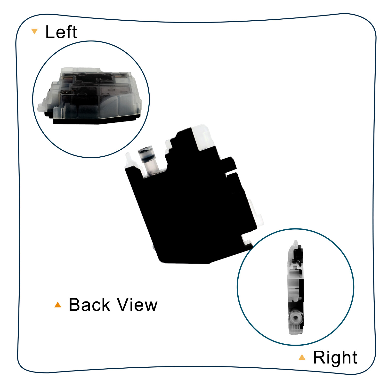 LC401XL Ink Cartridges Compatible For Brother MFC-J1010DW MFC-J1012DW Printe LOT