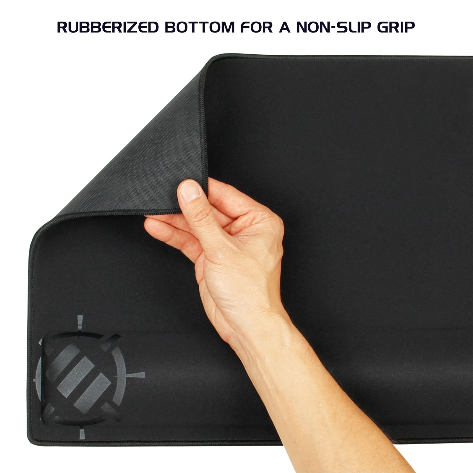 Large Extended Gaming Mouse Pad with Memory Foam Wrist Rest by ENHANCE