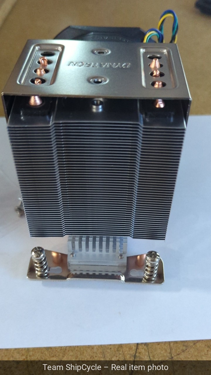 Dynatron A55 Aluminum Heatsink with heatpipe and Side Fan for AMD Socket G1N