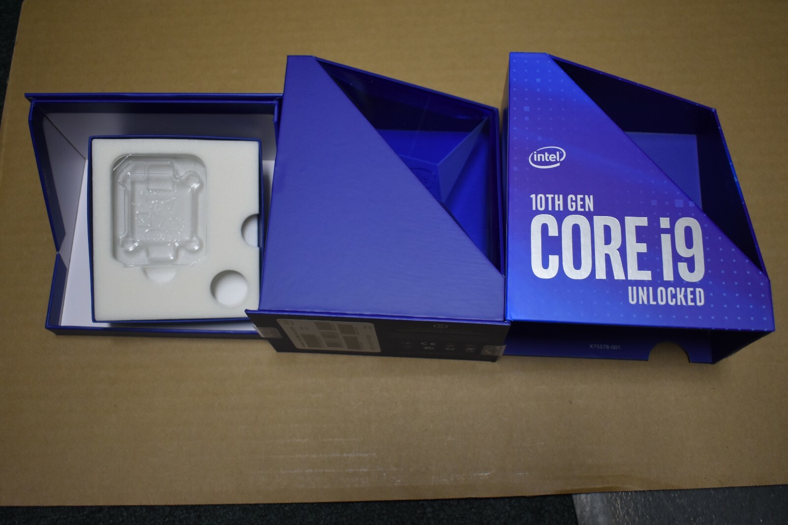 Intel Core I9 10th Gen Box Only.. CPU not INCLUDED