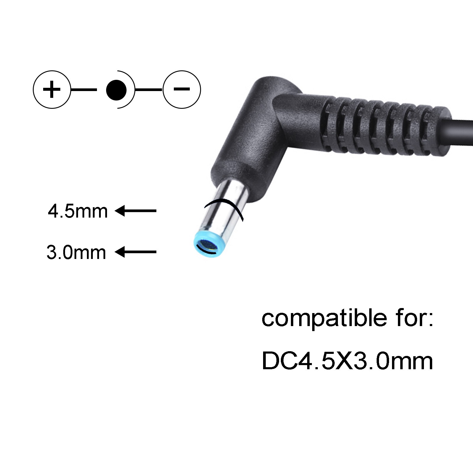 45W 19.5V 2.31A AC Adapter Charger For Hp Pavilion Laptop Model 15 Power Cord
