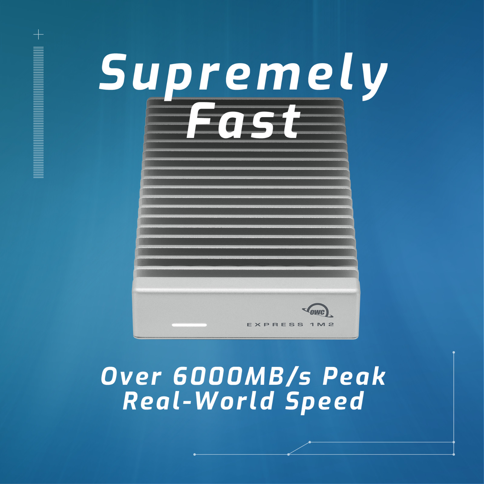 OWC Express 1M2 80Gb/s Portable NVMe Thunderbolt/USB-C External SSD Enclosure