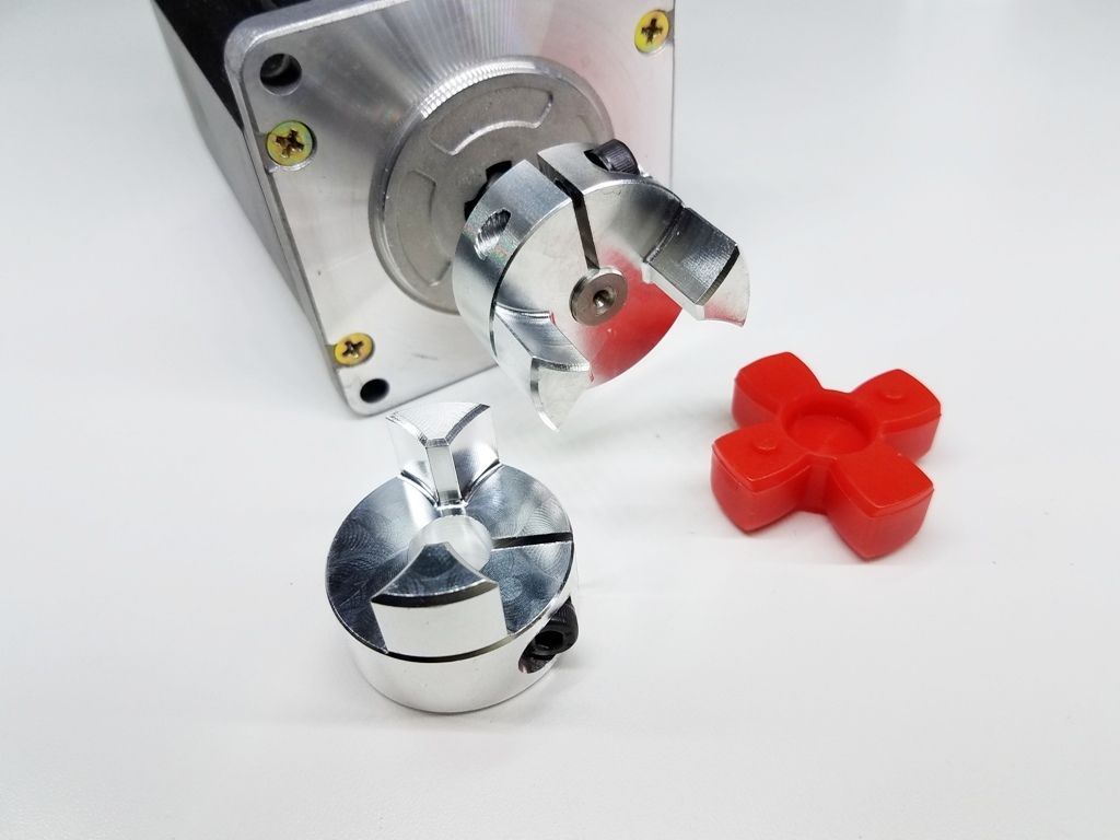 💥3/8″ x 11mm Flexible Jaw Spider Shaft Coupling CNC Stepper AC DC Motor Coupler