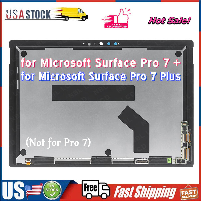 12.3″ for Microsoft Surface Pro 7+ 1960 1961 2021 LCD Touch Screen 2736×1824 New