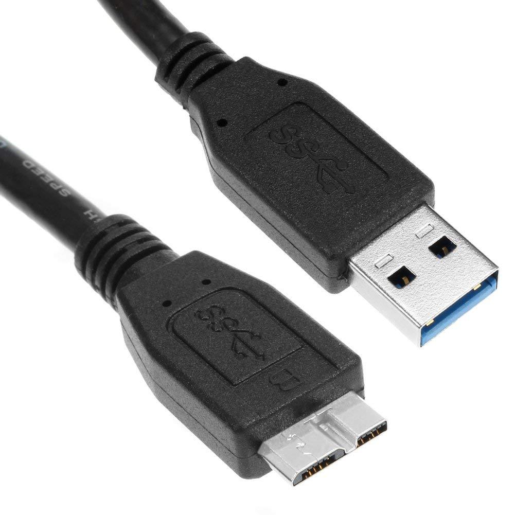 USB 3.0 Power Charger&Data SYNC Cable Cord For Toshiba External Hard Drive Disk