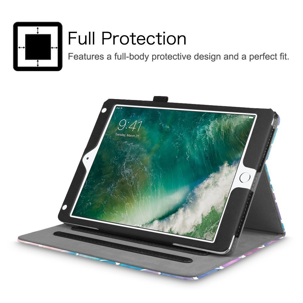 Folio Case Cover for 9.7 iPad 6th / iPad 5th / iPad Air 3 / iPad Air 2 /iPad Air