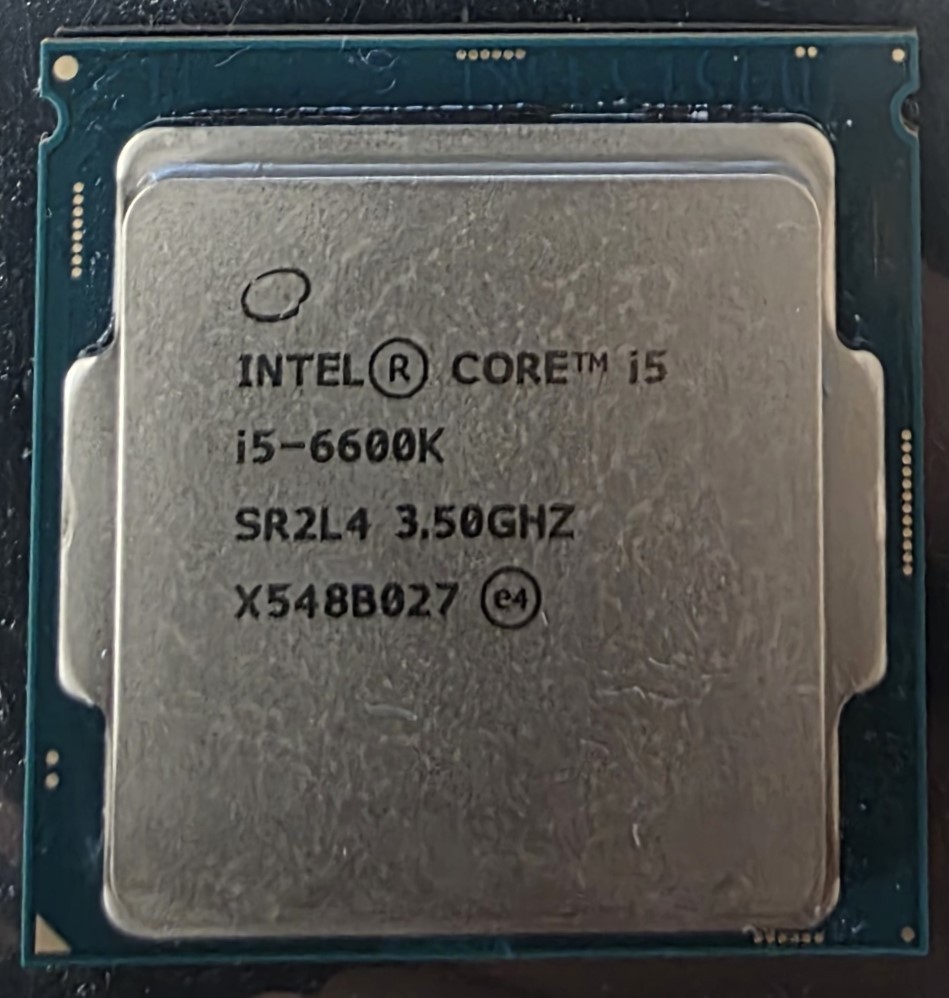 Intel Core I5 6600k 3.50 GHz Quad-core CPU Processor