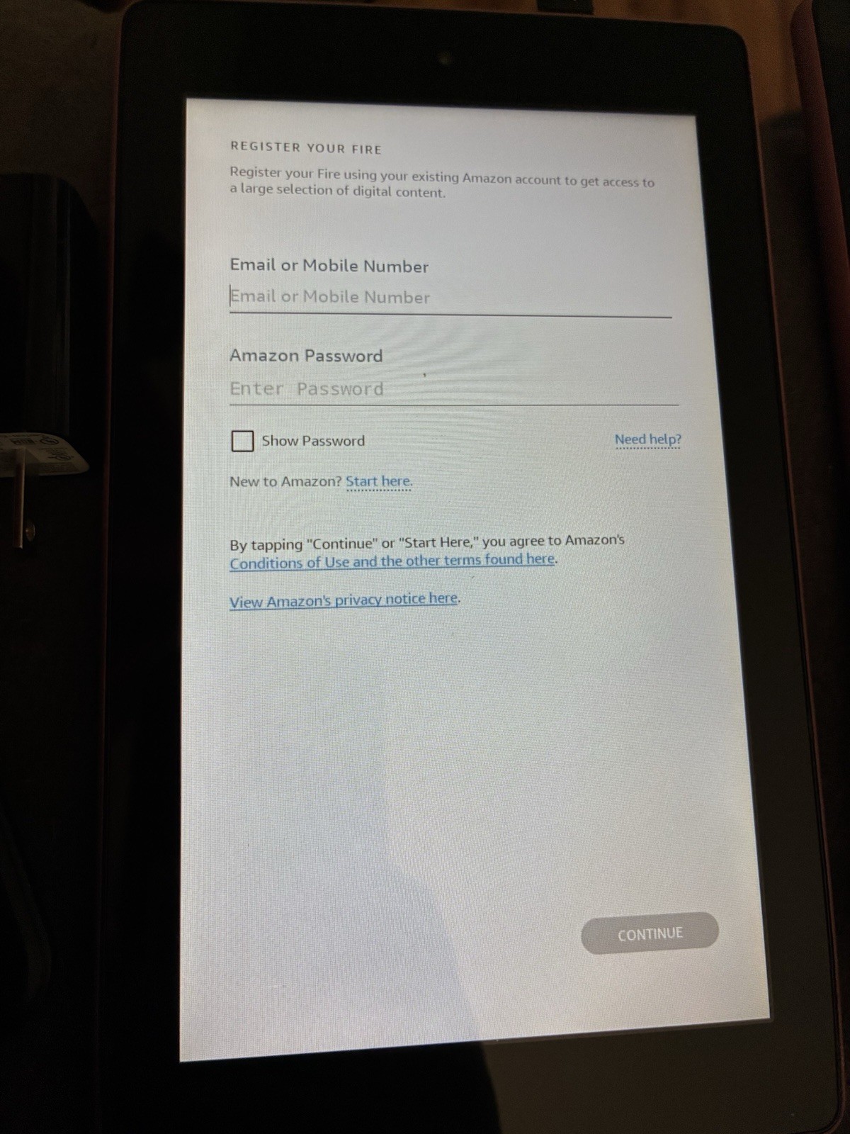 Amazon Fire 7 9th Gen | Model M8S26G | 16GB | 7in | TESTED