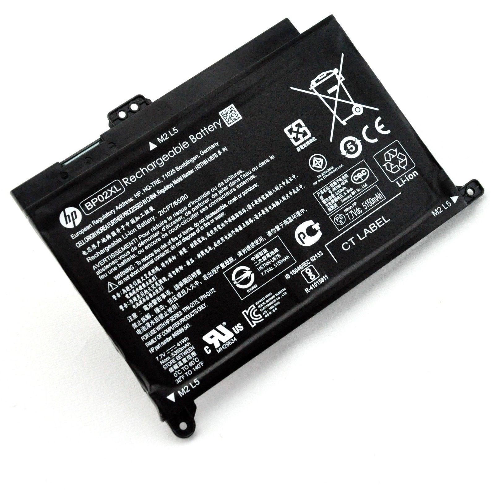 OEM Genuine BP02XL Battery For HP Pavilion PC 15 BP02041XL 849909-850 849569-541