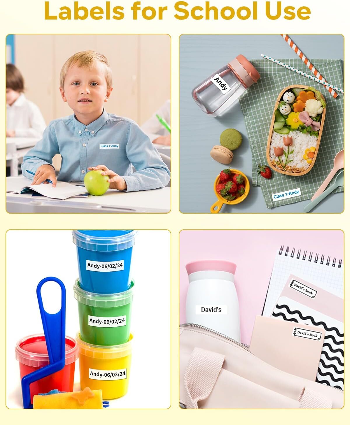Phomemo P12 Bluetooth Printer Thermal Transfer Label Maker Sticker Machine