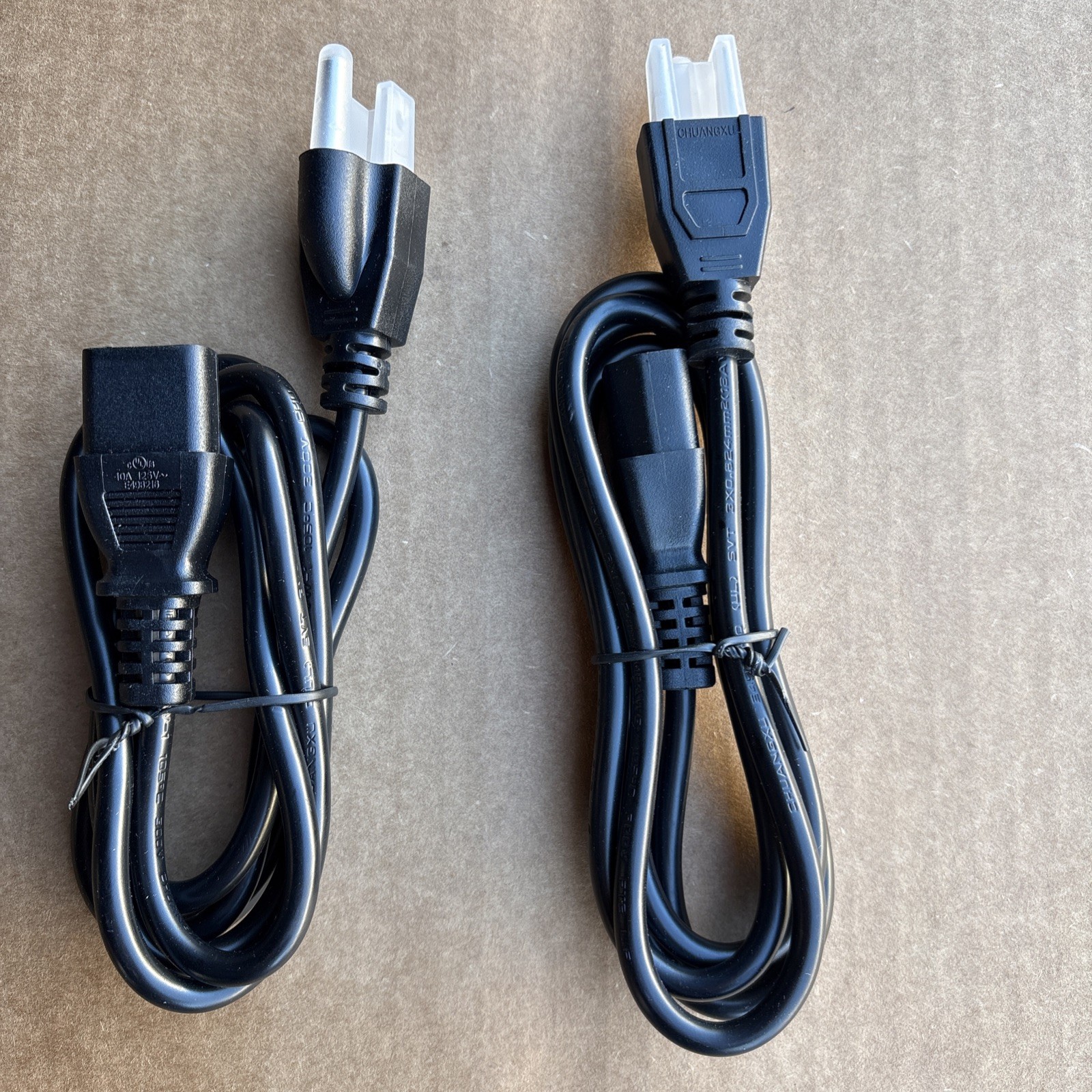 2-PACK 3 Prong AC Power Cord Standard Electrical Cable Universal 5FT US SELLER