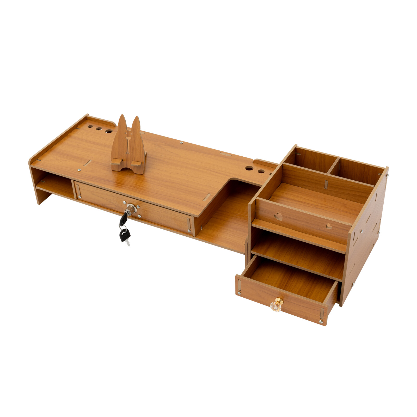 Tabletop Monitor Stand Rectangle Monitor Riser Computer Monitor Booster Stand