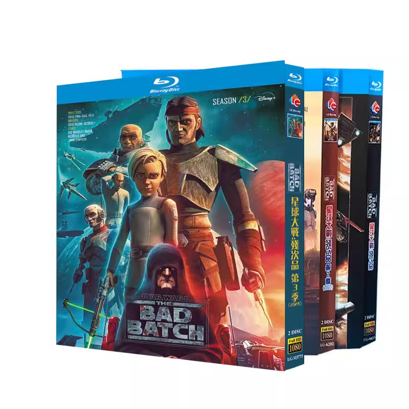 Star Wars The Bad Batch Season 1-3 (2024) Series 6 -D
