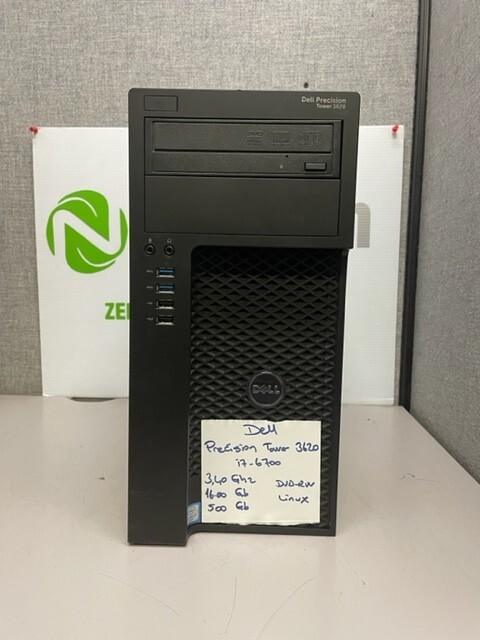 Dell Precision Tower 3620 intel i7 6700 3.40ghz 16GB 500GB SATA DVDRW Linux