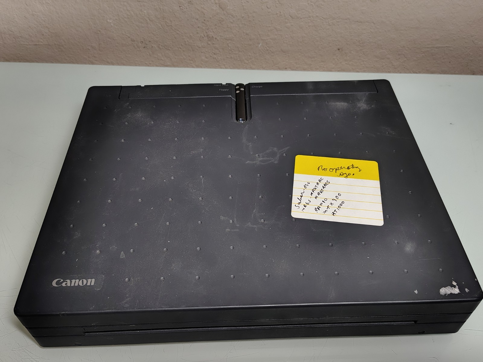Canon NoteJet 486 Laptop With Built In Printer + New Power Cable (Car/Boat Only)