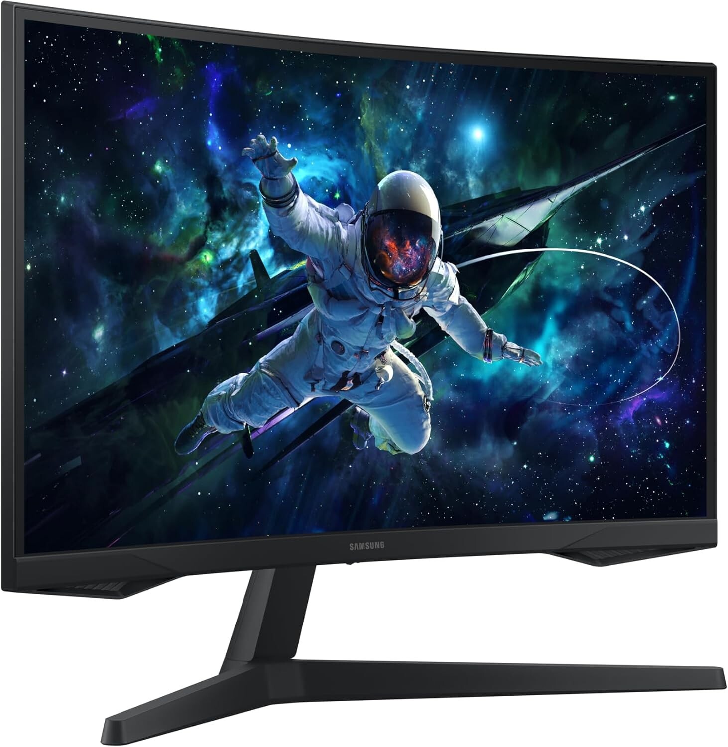 Samsung 27″ Odyssey G55C QHD 165Hz 1ms(MPRT) Curved Gaming Monitor