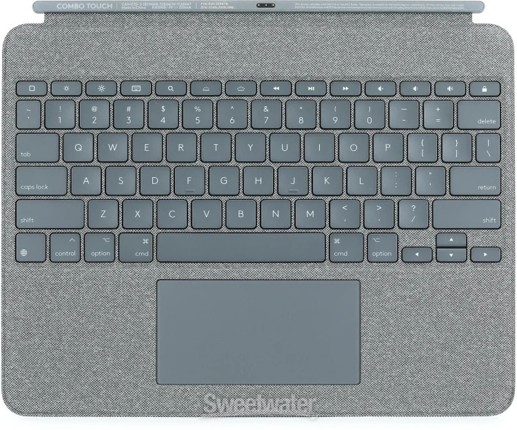 Logitech Combo Touch Keyboard for iPad Pro 12.9-inch (5th Gen) – Oxford Grey