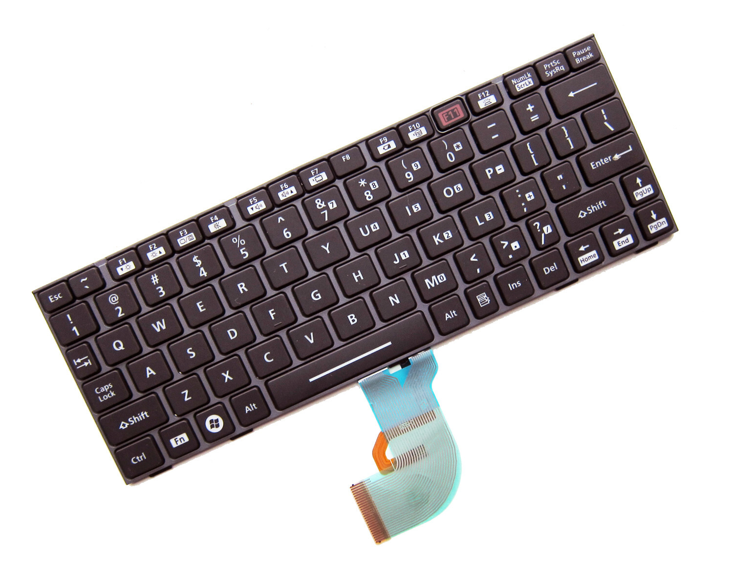 Genuine Panasonic Chiclet Emissive Backlit Keyboard CF-18 CF-19 US layout