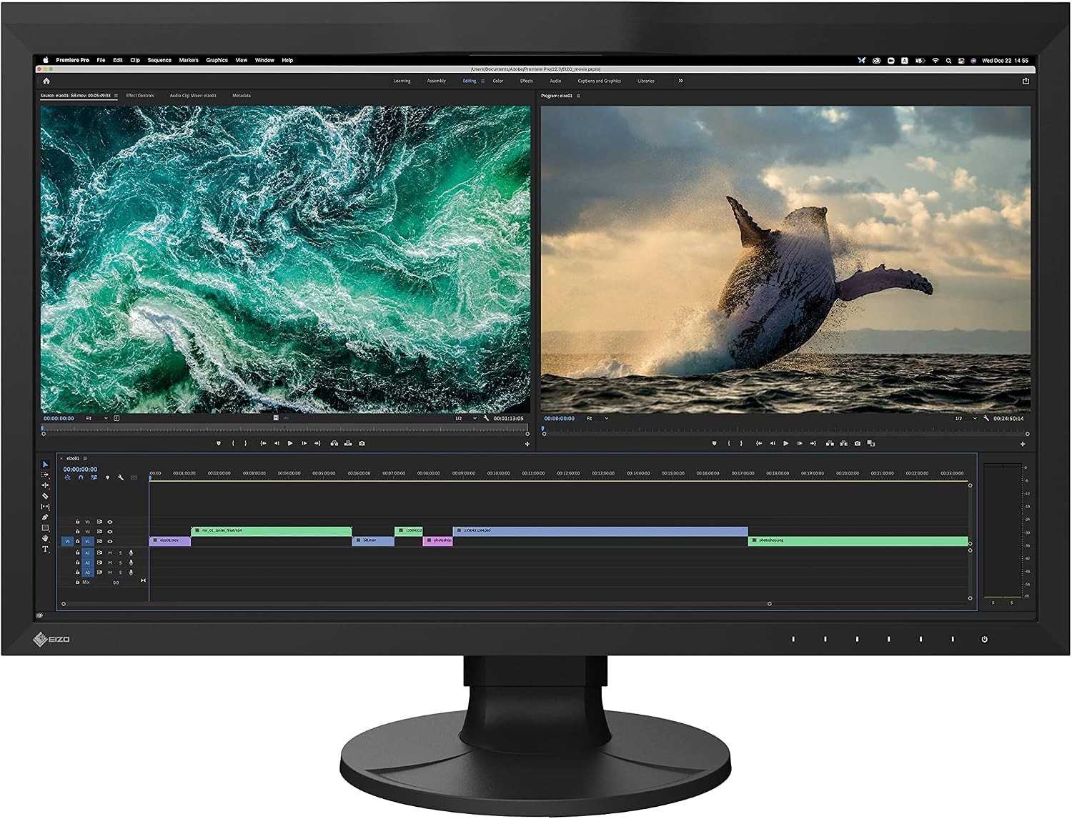 EIZO ColorEdge CG2700S 27″ QHD IPS LED Monitor – Brand New – Free Shipping