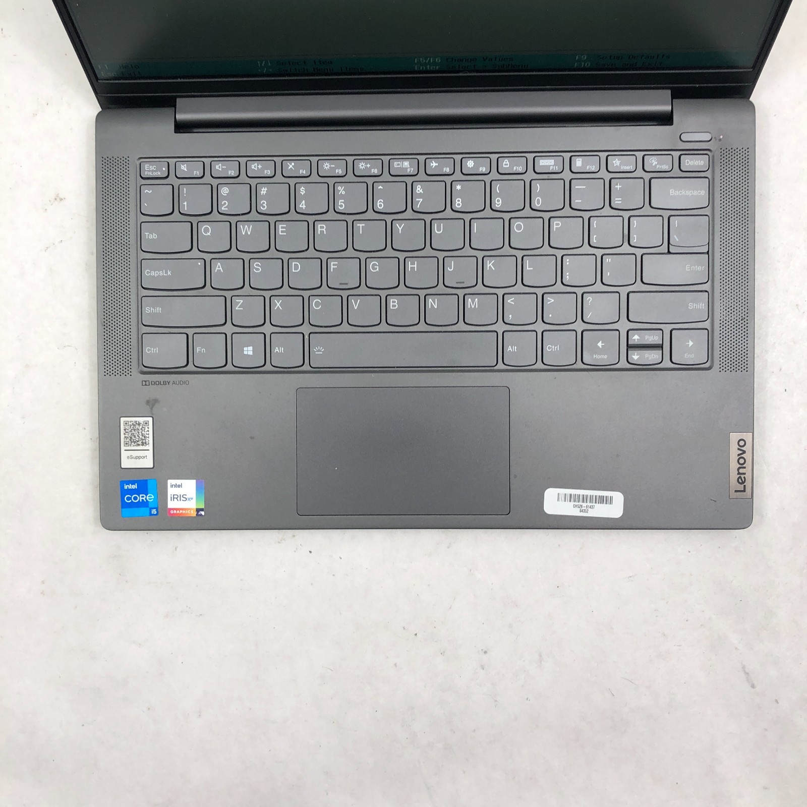 Lenovo IdeaPad 5 14ITL05 14″ Intel Core i5-1135G7 2.4GHz 16GB RAM No SSD