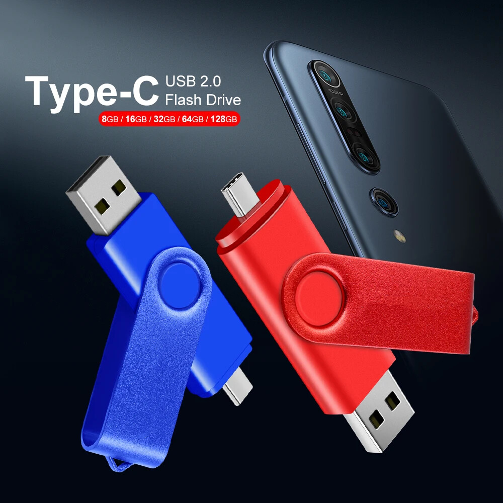 USB Memory Stick TYPEC 2 in 1 Photostick Flash Pen Drive Phone/Laptop/PC/Mac