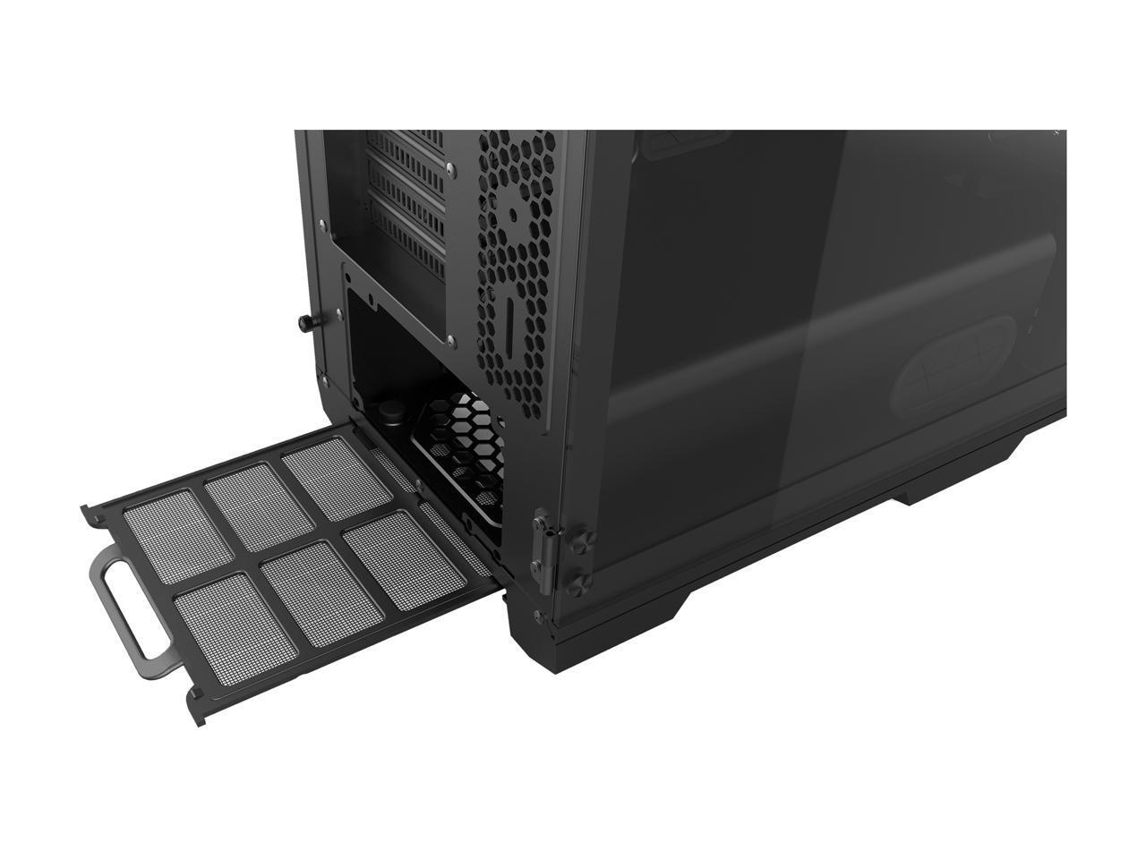 Phanteks Enthoo Pro TG PH-ES614PTG_BK Integrated RGB lighting Tempered Glass Sid
