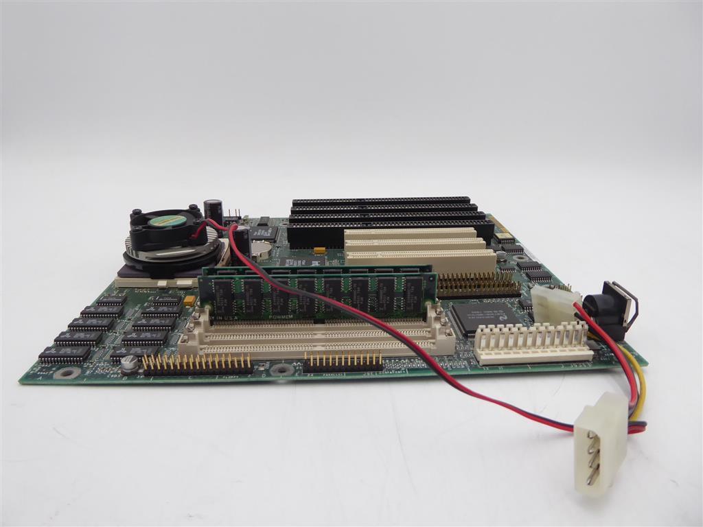 Intel PBA 638995-808 16MB RAM Pentium 100MHz Vintage Baby AT Motherboard