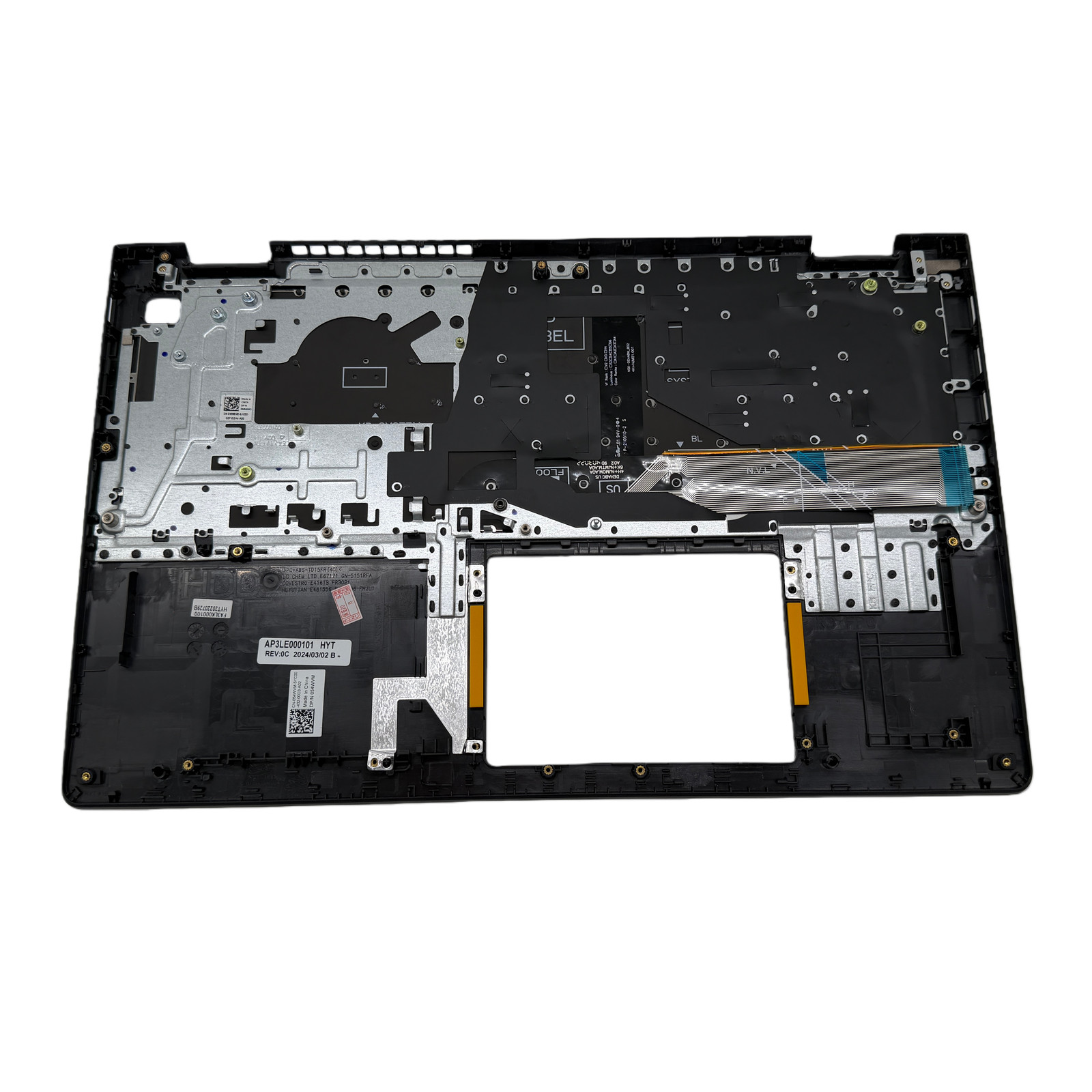 NEW For Dell Inspiron 15 3510 3511 3515 3520 Palmrest/ Backlit Keyboard 15.6 US