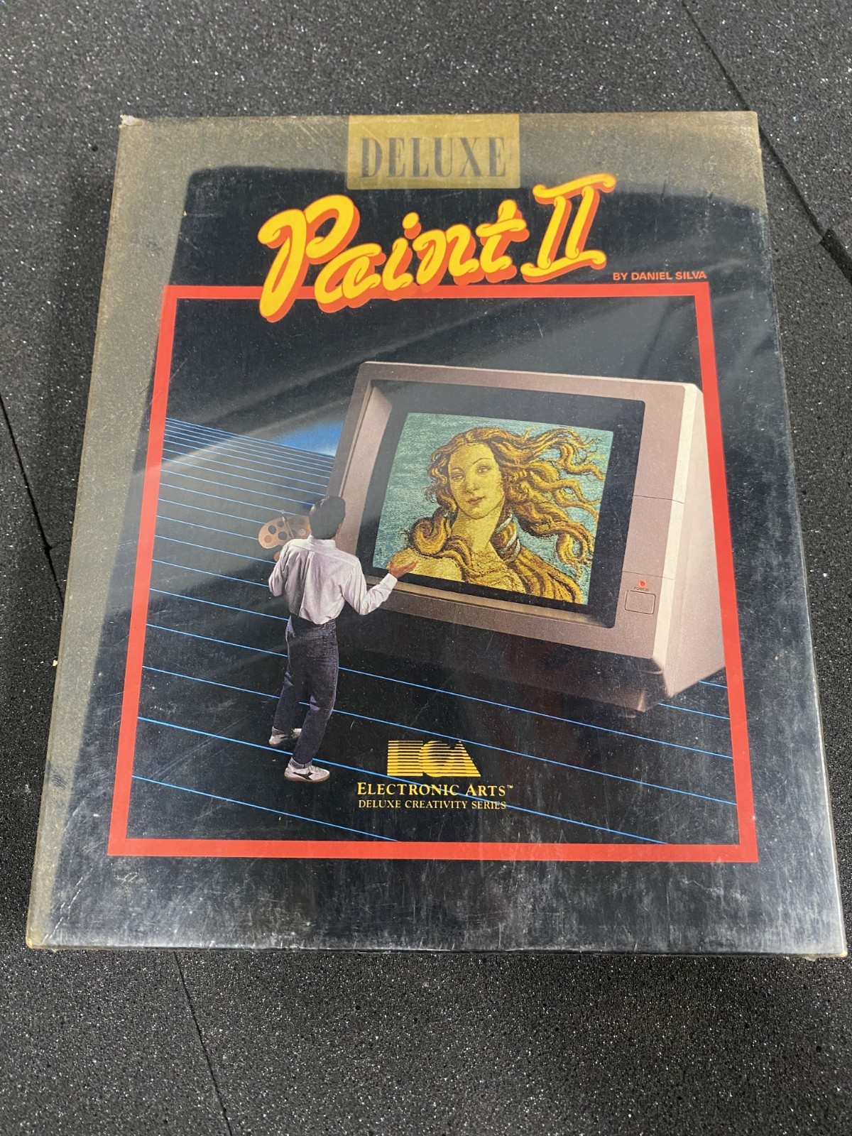 Deluxe Paint II for Amiga by Electronic Arts – Original Box, 3.5 Disks & Manual
