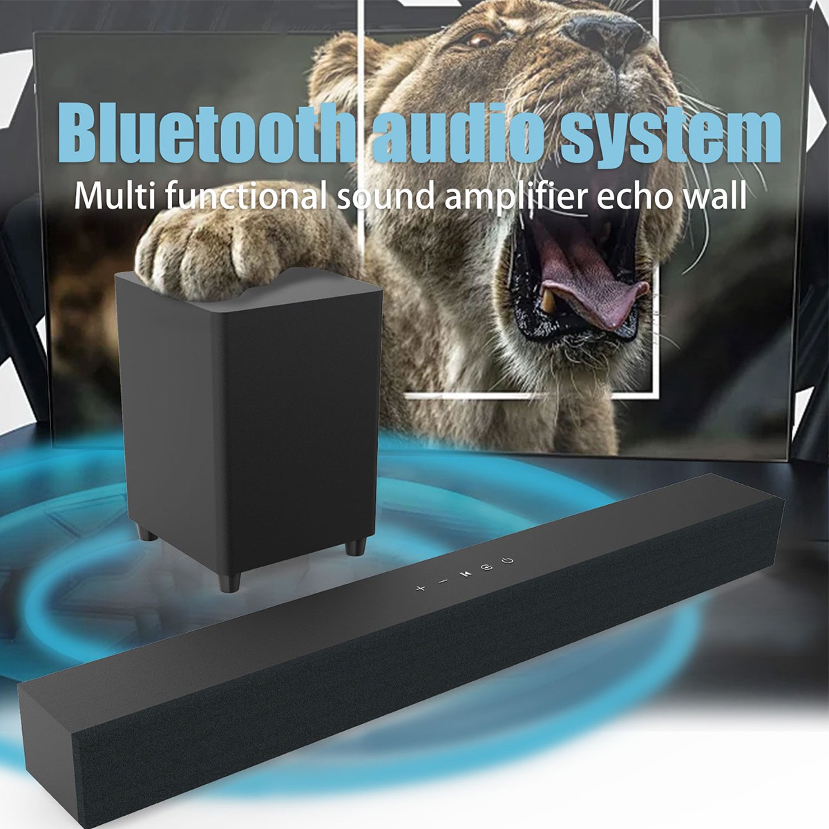 Surround Sound Bar Wireless Bluetooth Stereo Speakers Soundbar TV Home Theater
