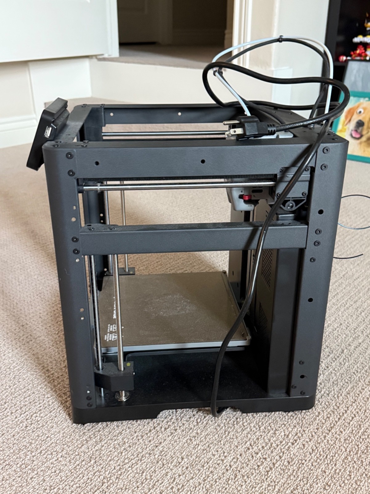 flashforge adventurer 5M 3d printer, fully auto leveling, 600 mm/sec
