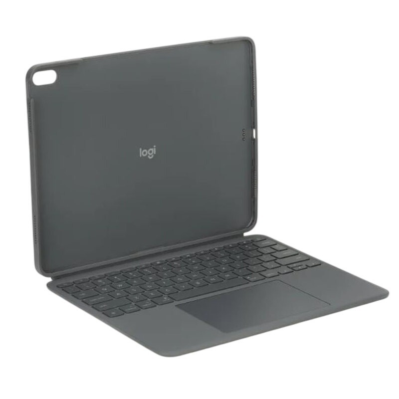Logitech Combo Touch iPad Air 13 Inch Keyboard Case M2 (2024) Gray New Open Box