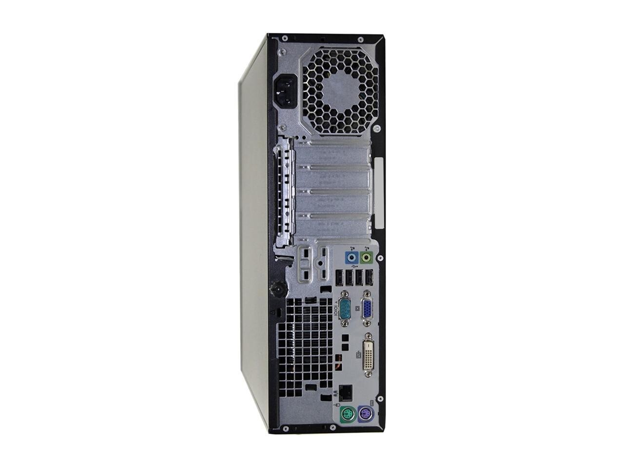 HP Desktop PC Computer Two 19-in LCDs WiFi 8GB 2TB Dual Core Celeron Windows 10