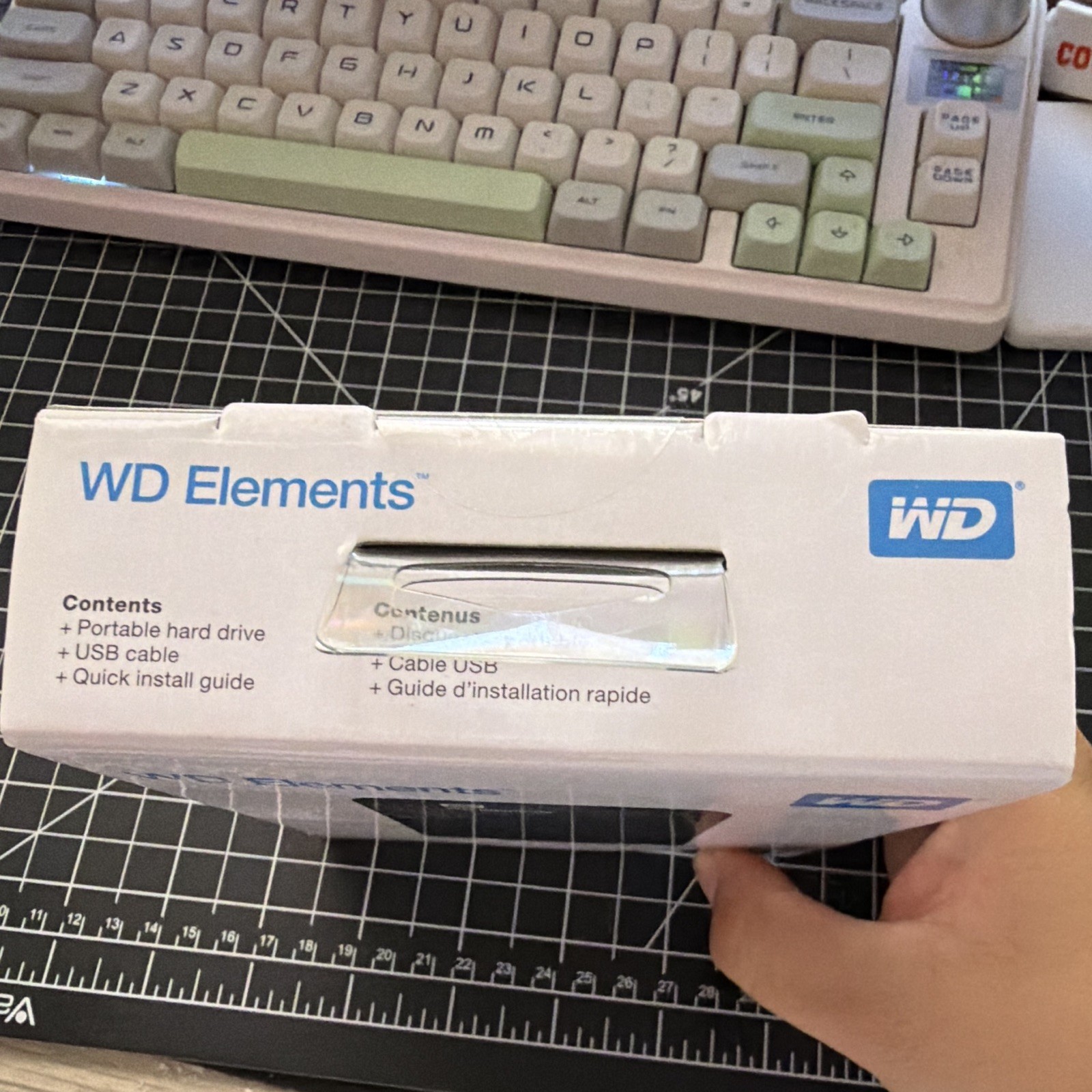 Western Digital WD Elements 3TB Portable External HDD USB Black WDBU6Y0030BBK