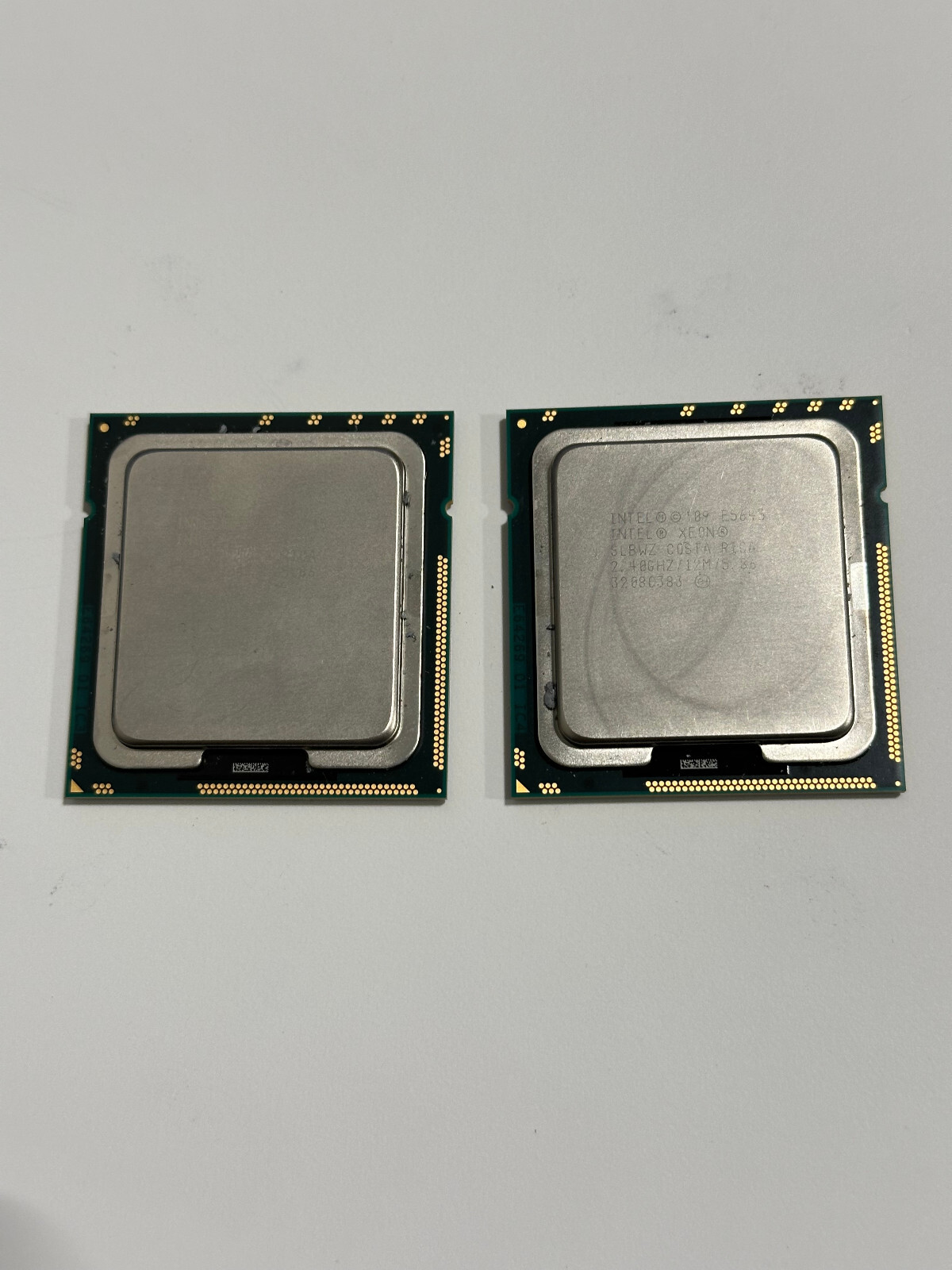 Matched Pair of Intel Xeon E5645 2.40GHz Processor / CPU SLBWZ