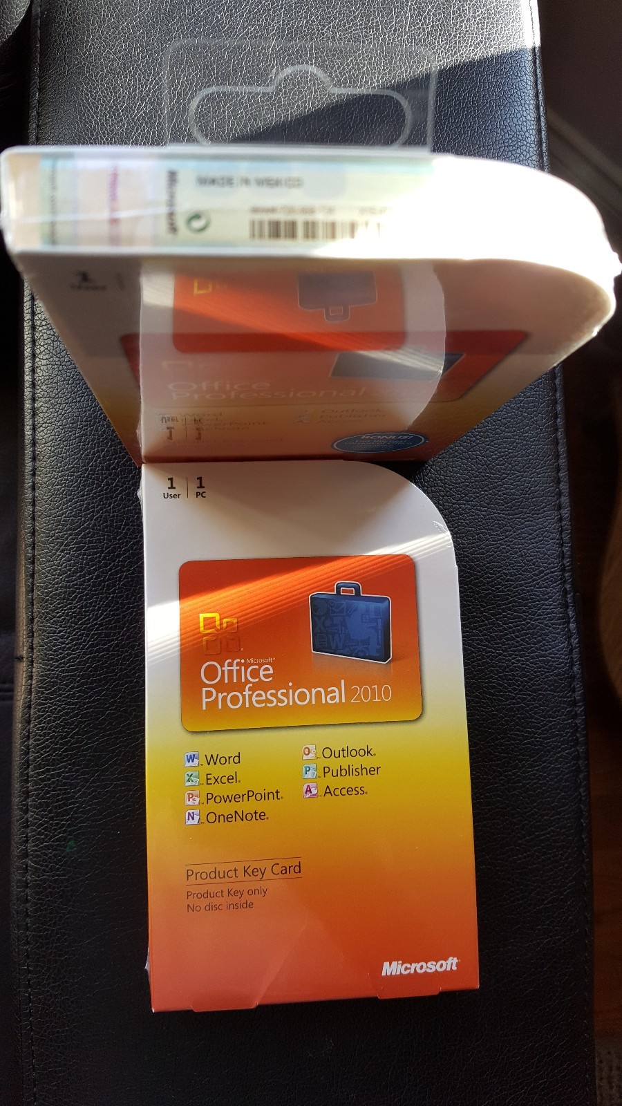 Microsoft Office Professional 2010 Product Key Card (PKC),SKU 269-14834,Full,NIB