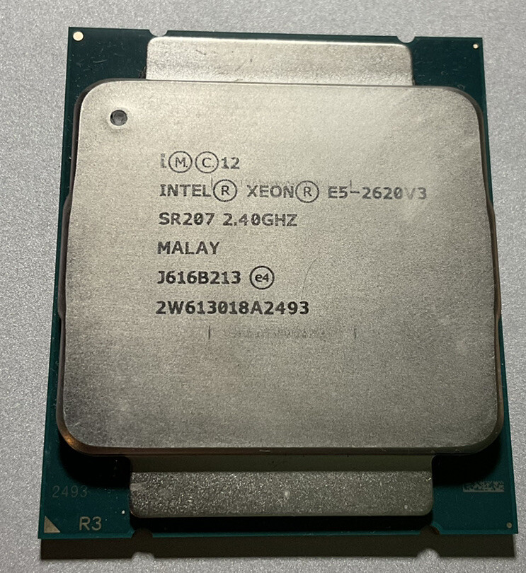 Intel Xeon E5-2620 V3 (2.40G/6C12T/15M/85W/SR207)