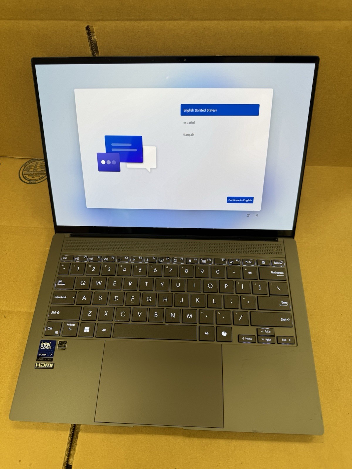 ASUS Zenbook S 14 14″ 3K OLED Touch Laptop Copilot+PC Core Ult7 16GB 1TB UX5406-