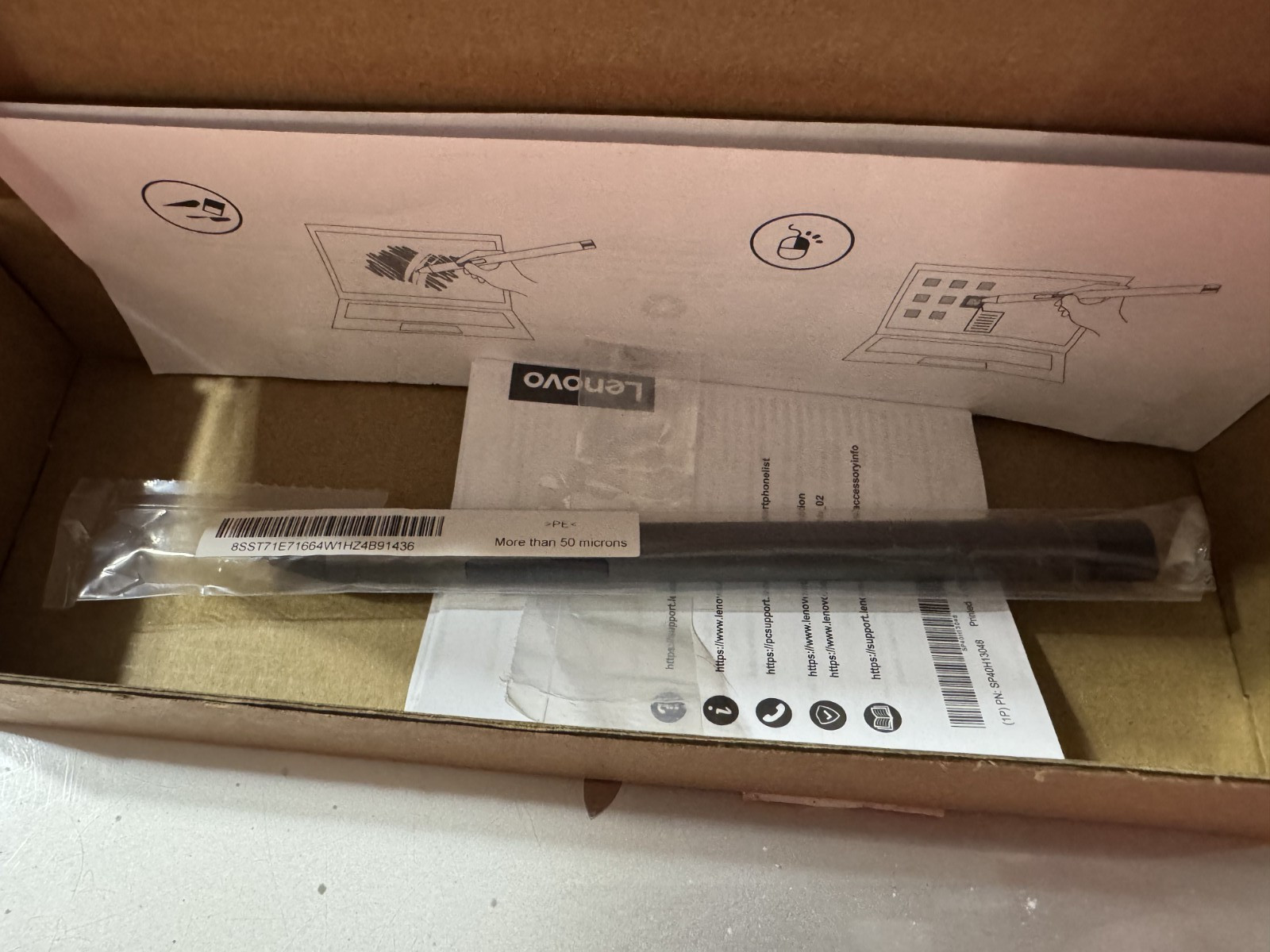 Lenovo – Digital Pen 2 – Gray Model: GX81J19850