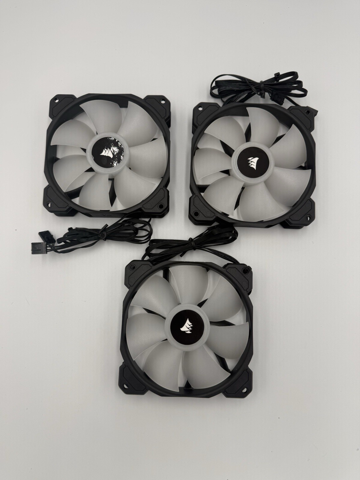 [NEW] Corsair QL120 RGB 120mm Black Case Fan 3-Pack 1500 Rpm Open Box Light-up