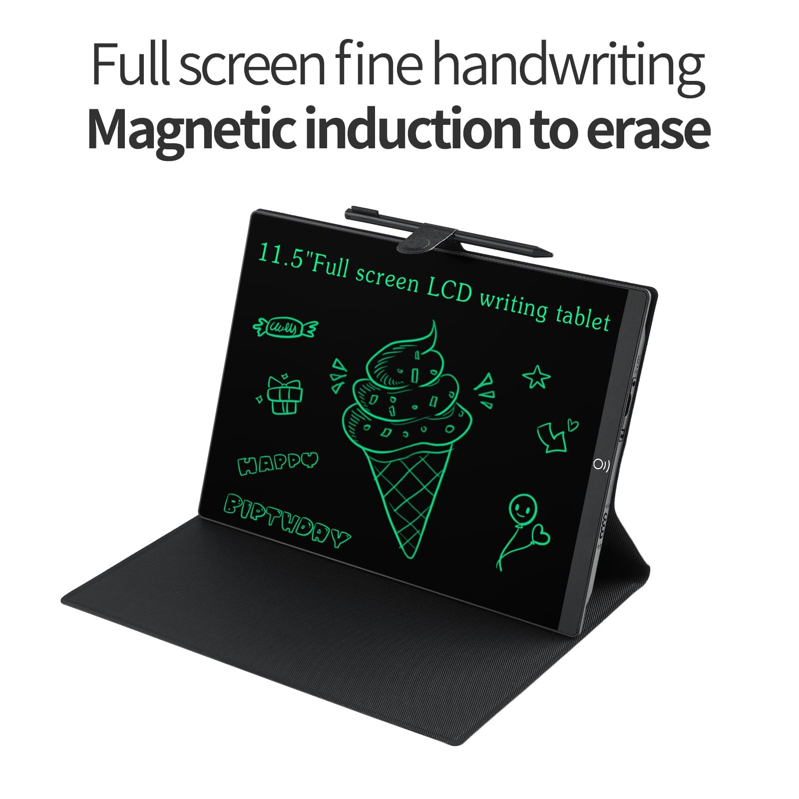 LCD Writing 11.5in Drawing Pad, Reusable Digital Notepad