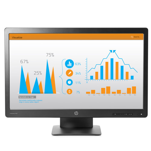 HP ProDisplay P232 23″ 1080p 60Hz DisplayPort LED Monitor Good