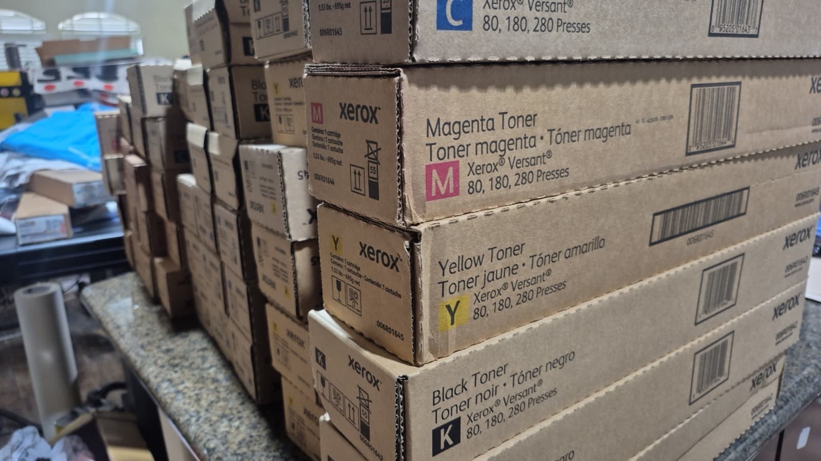 NEW Genuine Xerox Versant 80/180/280 Toner Set CMYK Brand New Read Description