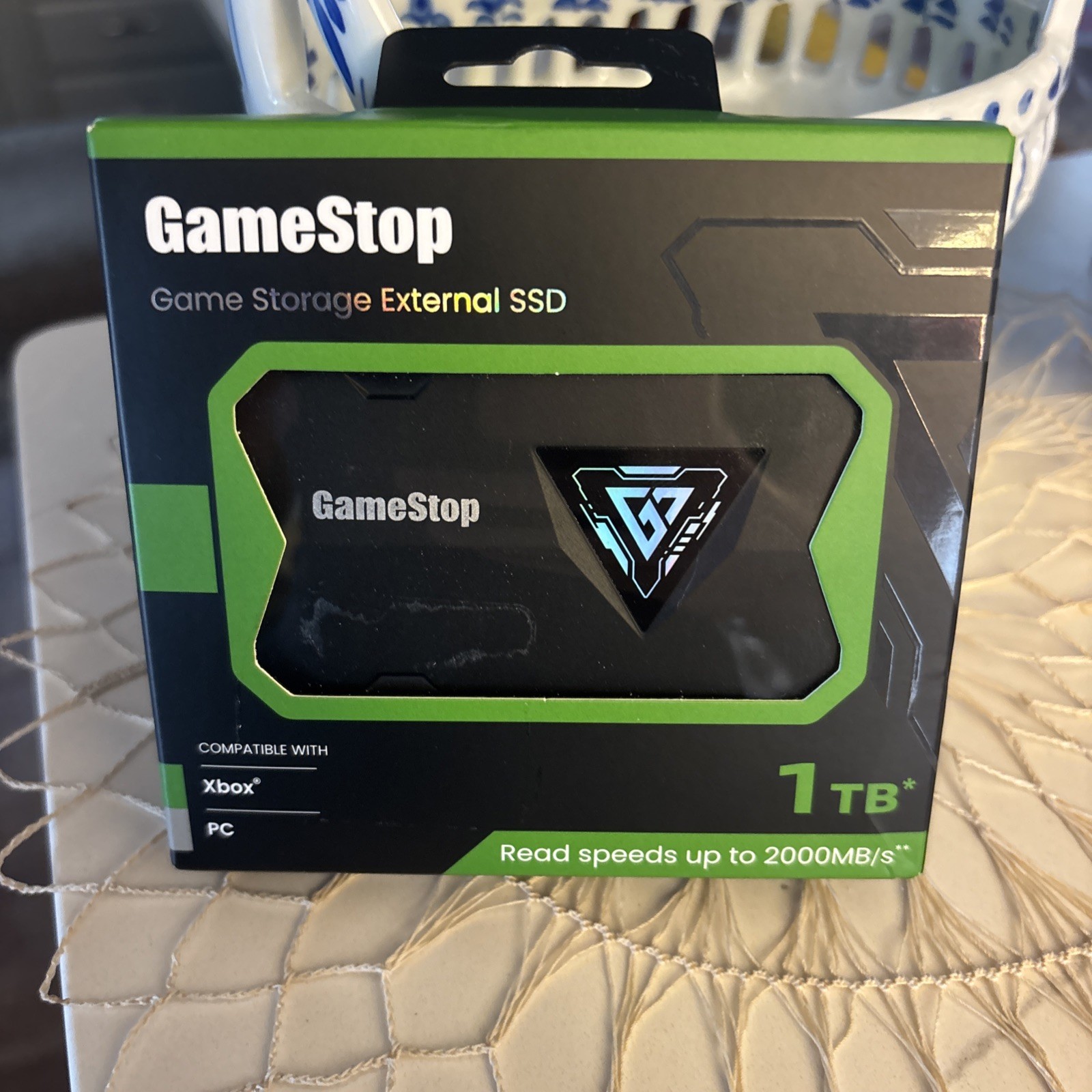 GameStop 1TB Game Storage USB-C External SSD – For Xbox/PC 2000MB/s