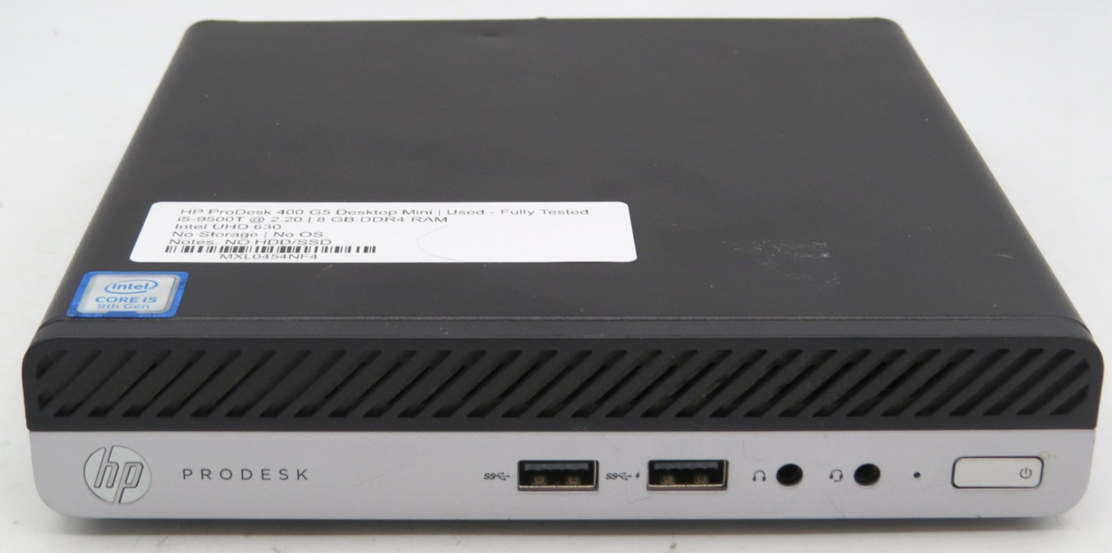 HP ProDesk 400 G5 DeskTop Mini i5-9500T 8GB DDR4 No HDD/OS