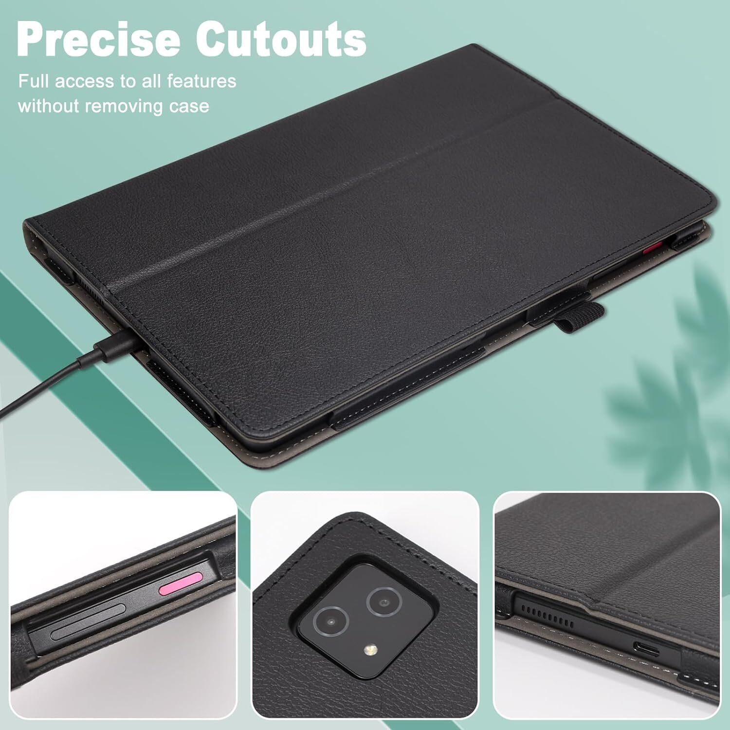 Case for TECLAST P40HD/M50 Pro/M40 Plus/P40S/P30S (2023) Stand Protective Cover