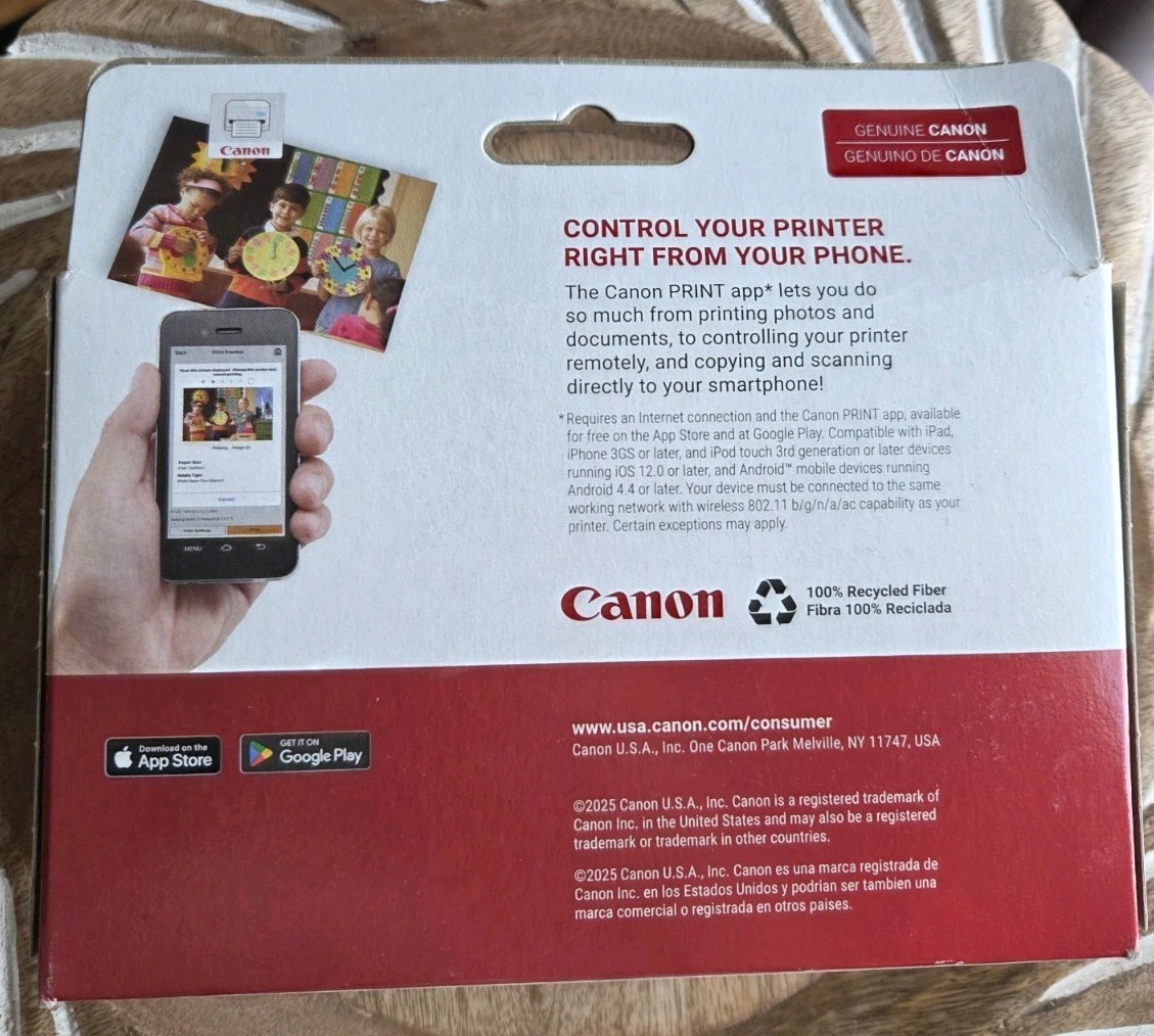 Canon PG-240XL CL-241XL Ink Cartridge Combo Pack Black Color + Photo Paper
